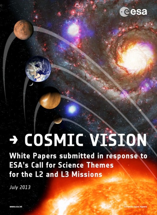 Cosmic Vision: White Papers submitted in response to ESA's Call for Sciene Themes for the L2 and L3 Missions