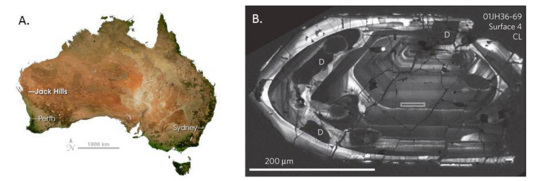 Oldest material on Earth