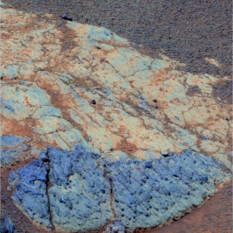 Ancient Martian bedrock
