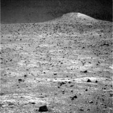 Spirit Mound on Mars