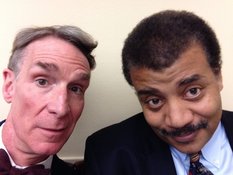 Bill Nye and Neil deGrasse Tyson in Washington