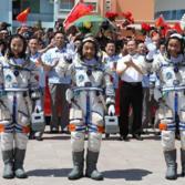The crew of Shenzhou 10