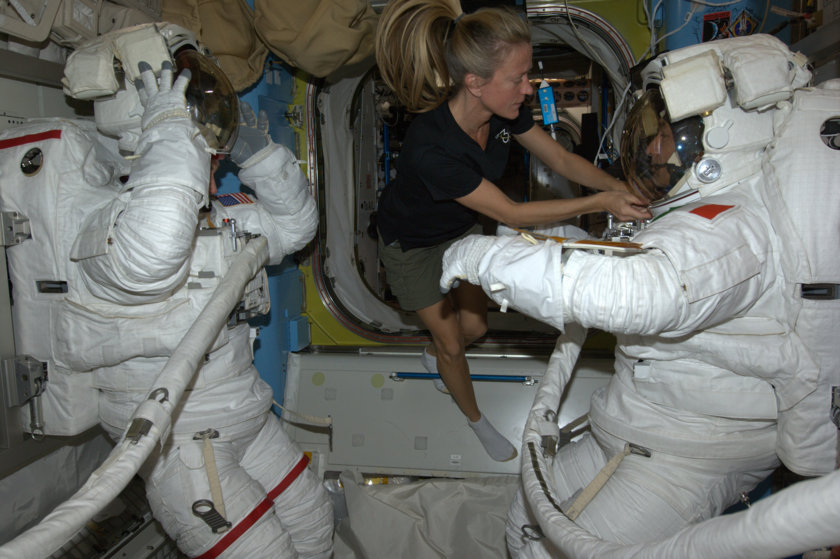 Spacesuit fit check