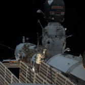 Spacewalker Alexander Misurkin