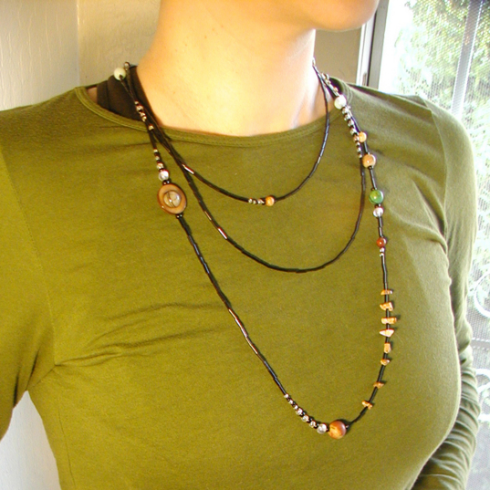 Laura Cesari's Solar System Necklace