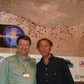 Jaime Nomen and Bruce Betts at Planetary Defense Conference 2013