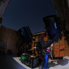 Center for Solar System Studies Meade 0.36-meter telescope