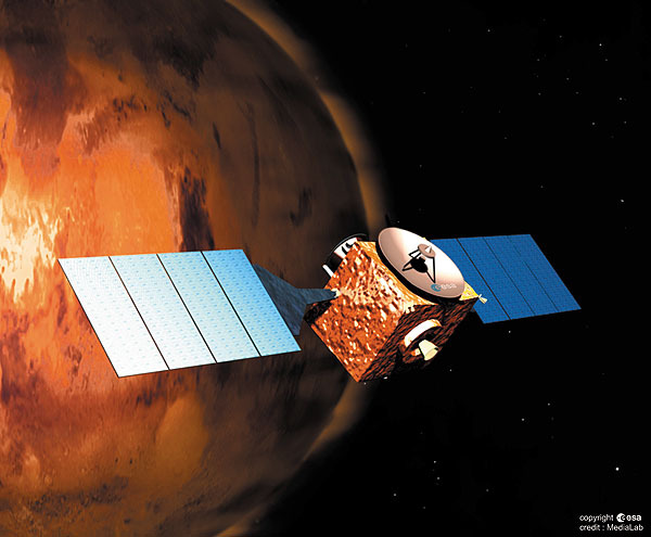 Mars Express Art