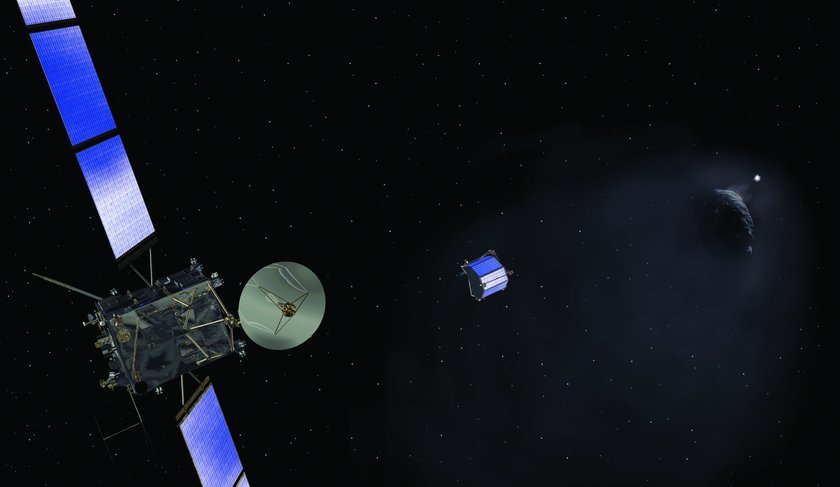 Rosetta releases Philae