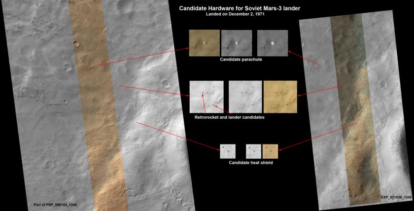 Could This Be the Soviet Mars 3 Lander?