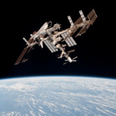 International Space Station with Space Shuttle Endeavour