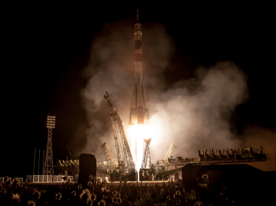 Liftoff of Soyuz TMA-09M
