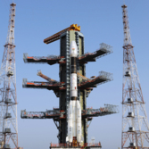 GSLV-D3 on the pad