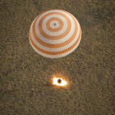 Soyuz TMA-08M touches down