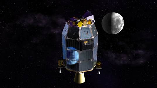 LADEE on the way to the Moon