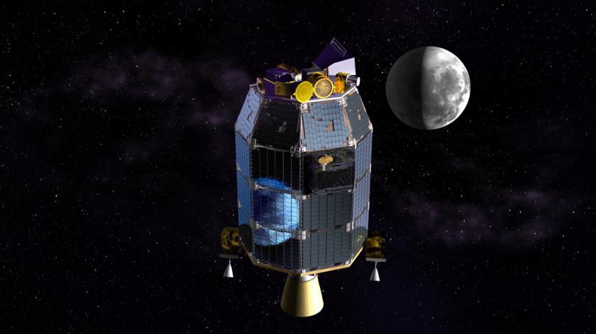LADEE on the way to the Moon