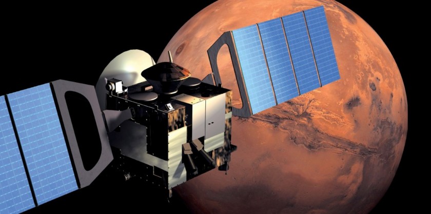 Mars Express in orbit around Mars