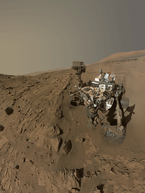 Curiosity at Windjana: The MAHLI movie