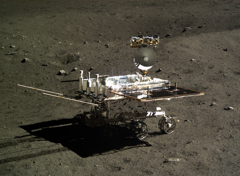 Yutu touring, December 21, 2013