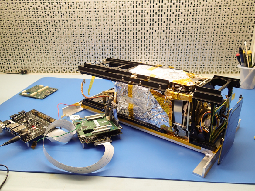 LightSail 2 on the bench