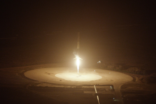ORBCOMM OG2 Falcon 9 landing