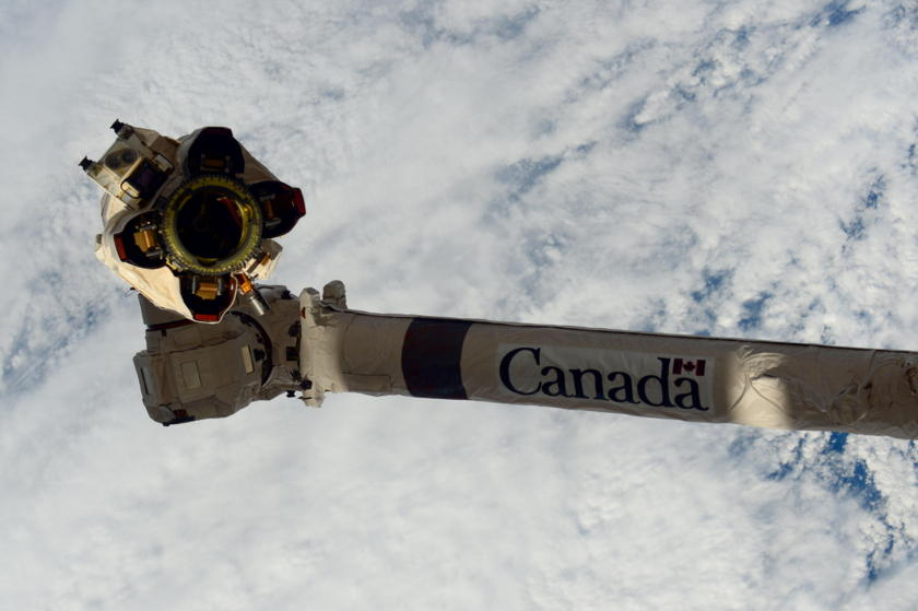 Empty Canadarm