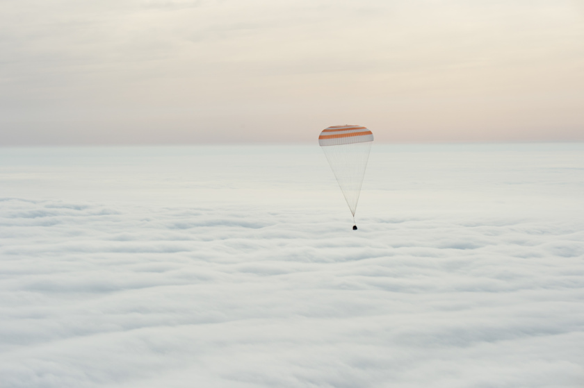 Soyuz TMA-18M landing