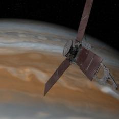 Juno close to Jupiter