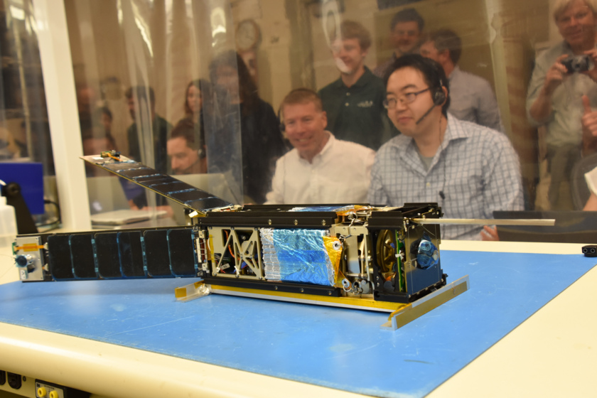 LightSail 2, solar panels deployed