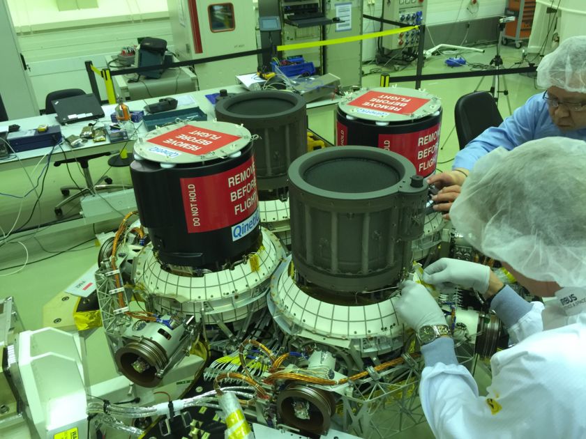 BepiColombo thrusters