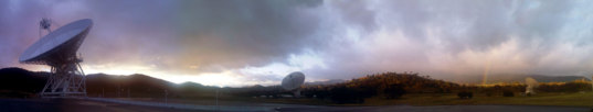 Tracking Martian spacecraft from Canberra, Australia
