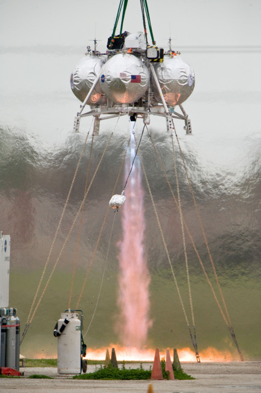 Morpheus hot fire test 5