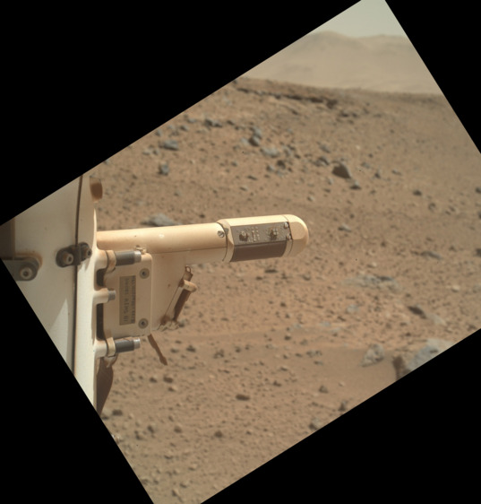Curiosity REMS sensor boom 1 (from back)