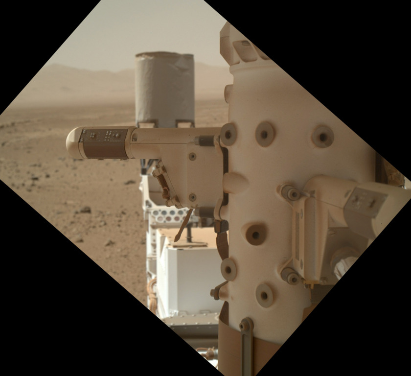 Curiosity REMS sensor boom 1