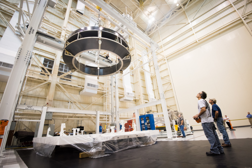 Orion crew module adapter test article
