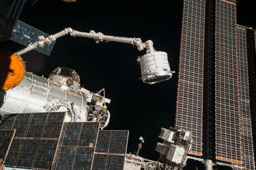 BEAM on Canadarm