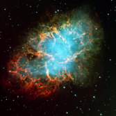 M1, the Crab Nebula, by the Very Large Telescope