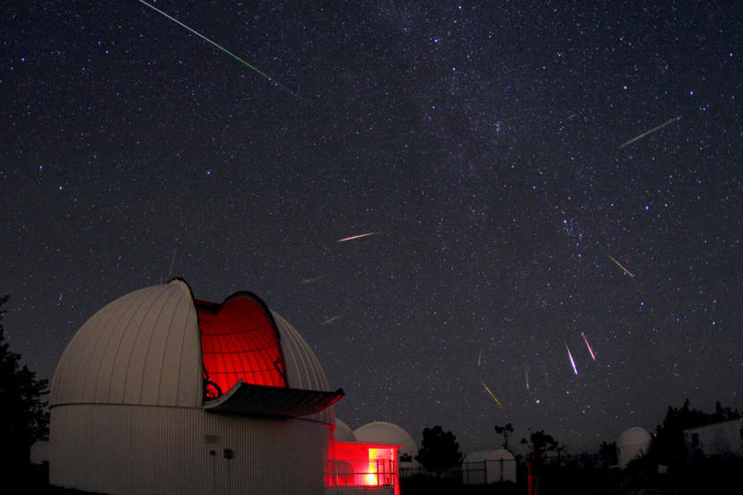 Perseid meteor shower 2013