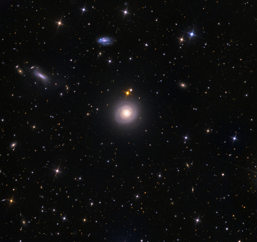 Mixing galaxies