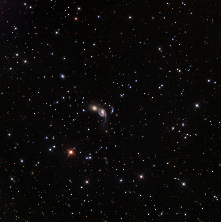 A Trio of Galaxies: NGC 7806