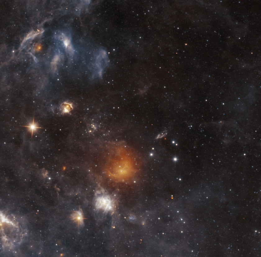The vicinity of Lambda Cephei