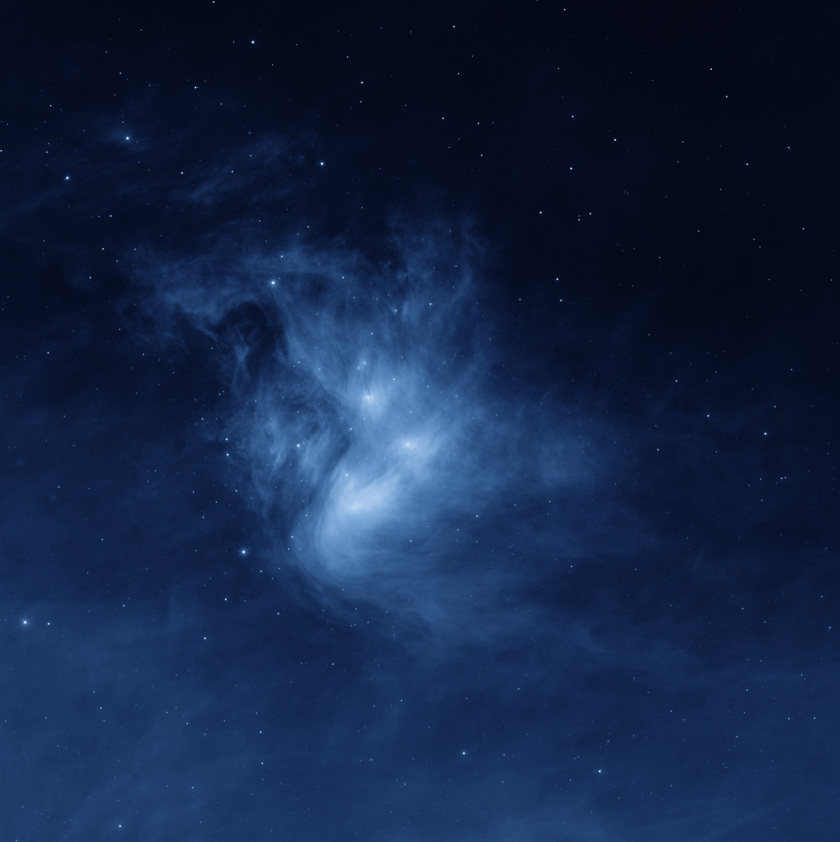Before & After: Pleiades in and out of infrared
