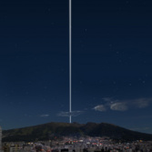 Saturn's rings from Earth's equator