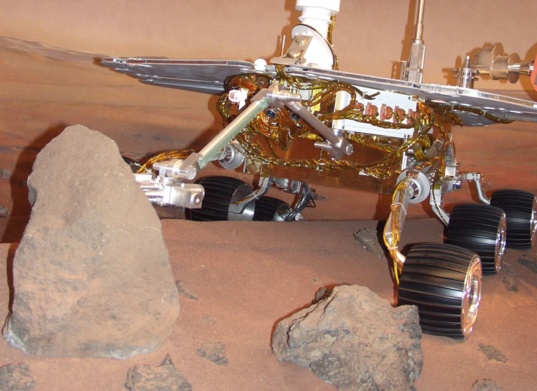 MER rover replica