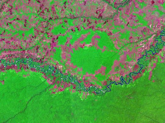 Rio Vichada Impact Structure Colombia