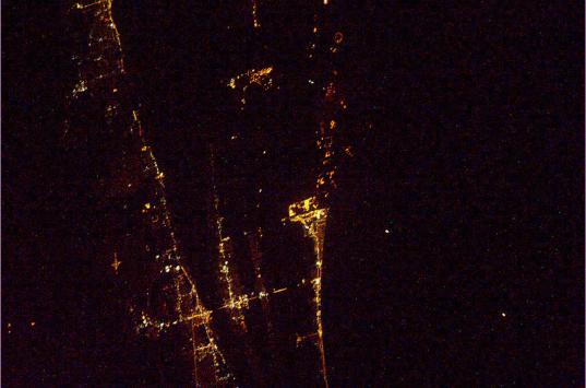 Cape Canaveral from the ISS