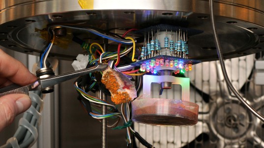 Chamber used for simulating conditions on the martian surface.