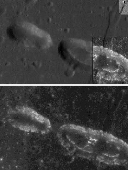 Chang'e 2 and LROC comparison: 