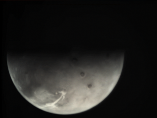 Example raw Mars Express VMC image