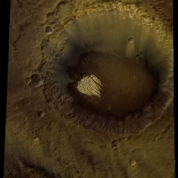 White Rock from Mars Express: color view
